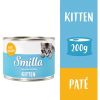 Smilla Kitten 6 x 200 g - Kyckling