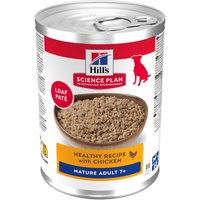 Hill's Science Plan Mature Adult 6+ Large con Pollo - umido a completamento: 6 x 370 g Hill's Science Plan Mature Adult 7+ con Pollo