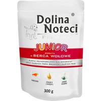 20x300g Dolina Noteci Junior Rijk aan runderhartjes hondenvoer nat
