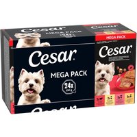 24 x 150 g Classic Terrine Megapak Cesar Hondenvoer