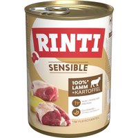 RINTI Sensible 6 x 400 g - Lamm & potatis