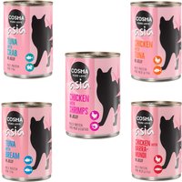 Cosma Asia i gelé 6 x 400 g - Mix II (5 sorter)