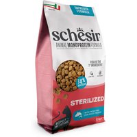2x10kg Schesir Sterilized au poisson croquettes pour chat