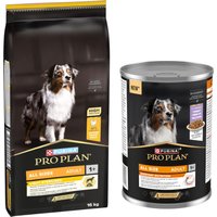 16kg All Sizes Adult Light/Sterilised PURINA PRO PLAN croquettes pour chien + 12x400g boîtes offertes !