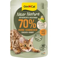 GimCat Near Nature 16 x 85 g - Pollo y conejo