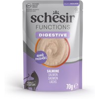 Schesir Functions Mousse 12 x 70 g - Digestive med lax