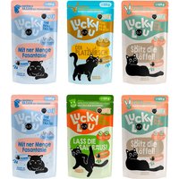 Lucky Lou Adult prova-på-mix 6 x 125 g - Vild Mix