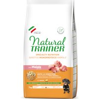 2x7kg Porc Natural Trainer Sensitive Adult Small & Toy pour chien