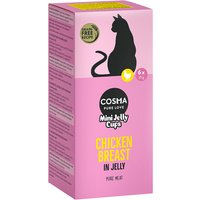 Cosma Mini Jelly Cups 24 x 25 g snack para gatos - Pack económico - Peito de frango