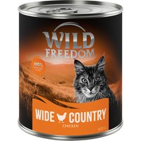 Wild Freedom Adult 6 x 800 g pour chat - Wide Country - pur poulet