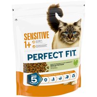 Perfect Fit Sensitive 1+ Riche en dinde pour chat - 5 x 1,4 kg