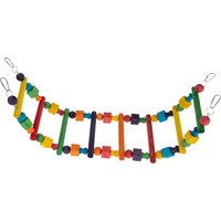 Zooplus 40% Rabatt auf die XL TIAKI Hängebrücke Maße L 84 x H 18 cm