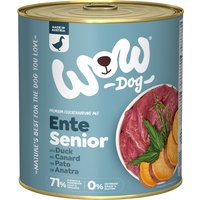 WOW Senior 12 x 800 g Alimento umido per cane - Anatra