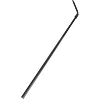 Fixation TIAKI pour barres télescopiques sur balustrade - accessoire adapté : 1 barre téléscopique courbée