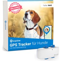 Traceur Tractive GPS pour chien - blanc