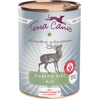 Terra Canis Alimentum Veterinarium Diabetic Diet 6 x 400 g umido per cane - Selvaggina