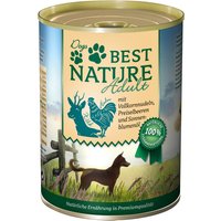 Best Nature Dog Adult 6 x 400 g - Vilt, kyckling & pasta