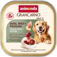 animonda GranCarno Adult Country 22 x 150 g - Kyckling, vilt & palsternacka