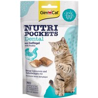 GimCat Nutri Pockets Dental volaille pour chat - 6 x 60 g