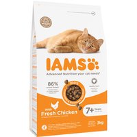 IAMS Advanced Nutrition Senior Cat 7+ poulet pour chat - 3 kg