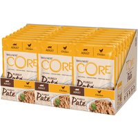 24x85g Poulet Wellness Core Cat Adult Purely Paté pour chat