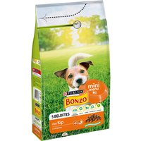 1,5kg PURINA Bonzo Mini Menu poulet, légumes pour chien