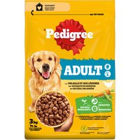 3 kg de croquettes pour chiens Pedigree Adult volaille et légumes
