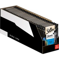Mégapack Sheba 28 x 85 g pour chat - Sauce Lover au thon