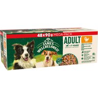 James Wellbeloved Adult Hypoallergenic Pouches - Turkey in Gravy - 48 x 90g