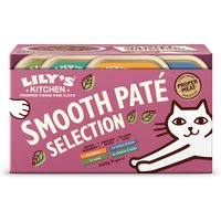 16 x 85 g Lily’s Kitchen Smooth Pate Selection pour chats, lot mixte (4 variétés), nourriture humide pour chats