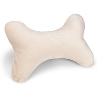 Coussin Designed by Lotte en forme d'os pour chien - L 35 x l 24, crème