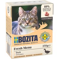 24x370g stukjes in Saus met Eend Bozita Kattenvoer