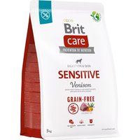 Brit Care Grain-free Sensitive gibier, pommes de terre pour chien - 2 x 3 kg