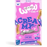 Wow Cat Creamy Snack 5 x 15 g - Lax