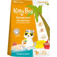 KittyBay Pawperol Spritz tofu & kassava ekologiskt kattströ - 10 l (6 kg)