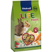 Vitakraft Life Power para conejos enanos - 5 x 600 g - Pack Ahorro