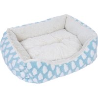zooplus Basics Fluffy Cama para animais - azul