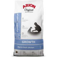 Arion Original Puppy Medium Breed poulet, riz - 2 x 12 kg