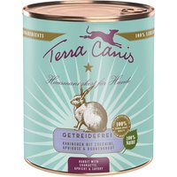 Terra Canis sin cereales 6 x 800 g - Conejo con calabacín, albaricoque y salvi