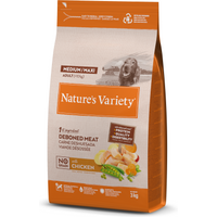 Nature's Variety No Grain Medium/Maxi Adult poulet élevé en plein air pour chien - 3 kg