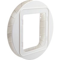 SureFlap Mikrochip husdjurslucka - Tillbehör: Monteringsadapter för glasrutor vit (UTAN HUSDJURSLUCKA)