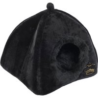 Nicho Royal Pet preto para gatos e cães de porte pequeno - C 45 cm x L 45 cm x A 45 cm