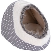 Niche White Dots pour chat - L40 x l40 x H28 cm