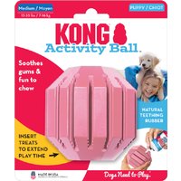 KONG Puppy balle d'activité taille M Ø 7,6 cm Chien