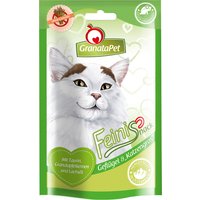 50g Feinis volaille herbe à chat GranataPet pour chat - Friandises pour chat