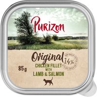Purizon Original 6 x 85 g - Filete de frango com cordeiro