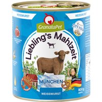 GranataPet Liebling's Mahlzeit City Tour 6 x 800 g - München (Kalvkorv)