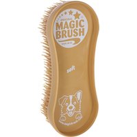 Kerbl MagicBrush Soft Sandstorm för hundar - L 16,5 x B 6,5 x H 3 cm