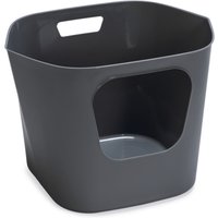 Karlie Lotus Eco Toilette per gatti - grigio
