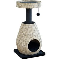 Karlie vattenhyacint klösmöbel Scuro S - Svart / natur